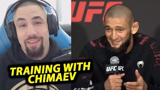 Robert Whittaker "happy" to train with Khamzat Chimaev after request