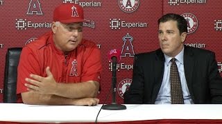 NYY@LAA: Scioscia, Carpino discuss DiPoto resignation