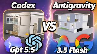 Antigravity Gemini 3.5 Flash vs Codex Gpt 5.5 | Who will win?