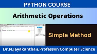 Python Program to Perform Arithmetic Operations || Mastering Python's Arithmetic Magic