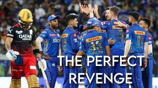 THIS IS MI REVENGE FOR YOU 😈 | Mumbai Indians vs Royal Challengers Bangalore | MI vs RCB |