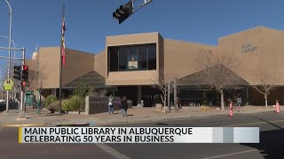 Albuquerque, state leaders gather to celebrate Main Library's 50th