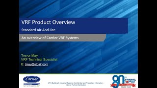 Tech Tips - VRF Product Overview