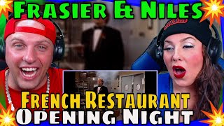 First Time Seeing Frasier \u0026 Niles French Restaurant Opening Night #Frasier | WOLF HUNTERZ REACTIONS