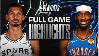 #2 SPURS at #1 THUNDER | FULL GAME 2 HIGHLIGHTS | May 20, 2026
