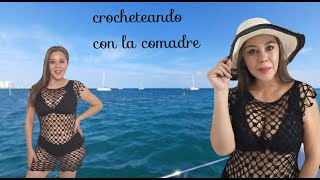 ⭐⭐⭐⭐⭐tutorial salida de playa  a crochet parte #1 fácil y rápido crocheteando con la comadre