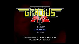 Gradius Gaiden (グラディウス外伝 Guradiusu Gaiden). [PlayStation]. 1LC. No Death. Hardest. 60Fps.