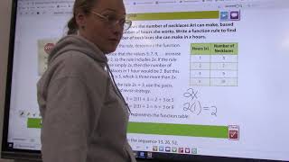 6th Grade--3/10--Function Rules, Functions and Equations