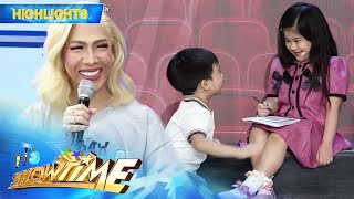 Vice notices that Kelsey blushes during their scene with Argus | It’s Showtime