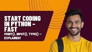 Python Basics for Beginners 🔥 Learn print(), input(), variables, type(), comments in 3 Minutes