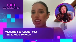 Cande y Keila se 'picantearon' en plena videollamada - #GHELDebate