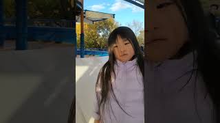 危ない娘😓木曽三川公園⛲#公園 #小学生 #6歳 #女の子 #子供 #娘 #家族 #みくちゃん