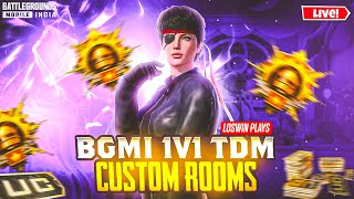 1V1 TDM LIVE BGMI | BGMI LIVE CUSTOM ROOM | BGMI LIVE | Loswin Plays #bgmi #bgmilive #1v1tdm