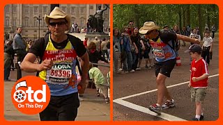 2007: Slow Motion Runner Finally Finishes Marathon