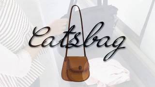 Catsbag 簡約時尚大容量防水多收納二用托特包