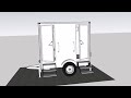 keesson portable toilet trailer