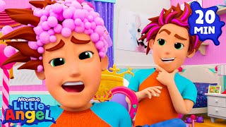 This is the Way (We Wash Daddy's Hair) 💇🏻‍♂️ Little Angel + More Nursery Rhymes and Kids Songs