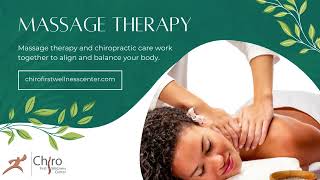 Elevate Your Wellness with Massage Therapy at Chiro First!