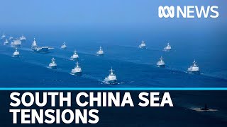 Australia joins military exercises in South China Sea as government stockpiles fuel | ABC News