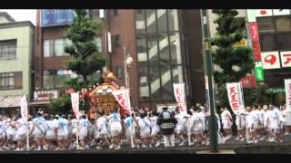 天王祭2012_御本社神輿町屋駅前渡御