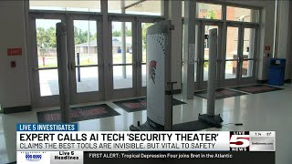 VIDEO: Report shows A.I. weapons detectors used in schools are not always effective