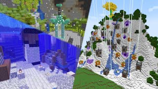 【マイクラ】ロマン建築選手権！1.18洞窟と崖！