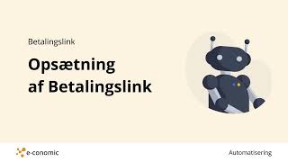 Opsætning af betalingslink