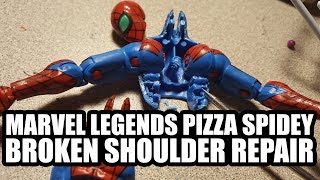 billmaru Toychanics Pizza Spidey Shoulder Repair Tutorial