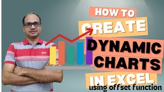 How to create Dynamic chart in Excel using Offset function| Auto-Updating Excel Charts