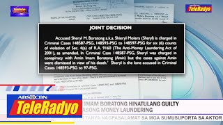 Biyuda ni Amin Imam Boratong hinatulang guilty sa kasong money laundering | 22 Sept 2022