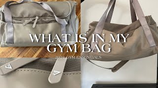 WHATS IN MY GYMBAG! essentials + must haves for 2024