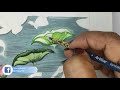 pichhwai painting tutorial day 2 contd. painting the leaves kamal talai