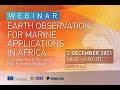Earth Observation for Marine Applications in Africa