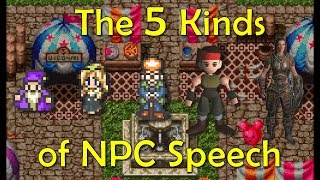 The 5 Kinds of NPC Speech