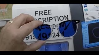 John's Ray-Ban RB2298 Hawkeye | Zeiss PhotoFusion X Blue | DuraVision Platinum Anti-Glare