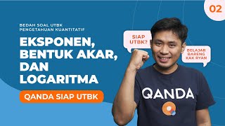 VOD SIAP UTBK - 02 Eksponen, Bentuk Akar, dan Logaritma