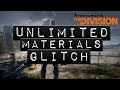 Unlimited Crafting Supplies Glitch! TOM CLANCY'S THE DIVISION