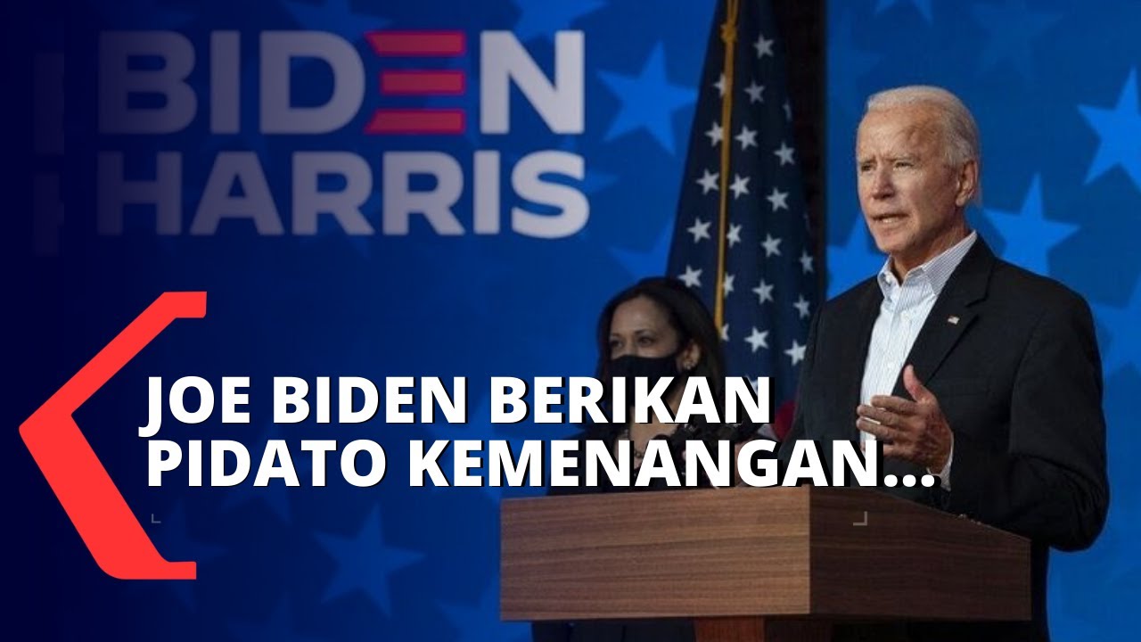 Terpilih Jadi Presiden Amerika Serikat, Joe Biden Sampaikan Pidato ...