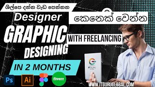 ශිල්පෙ දන්න වැඩ පෙන්නන Graphic Designer කෙනෙක් වෙන්න Graphic Designing හරියට ඉගෙන ගමු GMT20240310