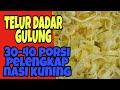 TELUR DADAR PELENGKAP NASI KUNING // BUAT 30-40 PORSI