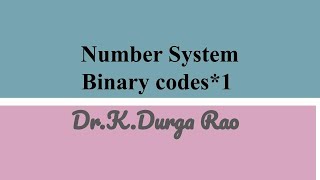🔷️Digital Electronics : Binary Codes , Classification of Binary Codes 🌺 DLD