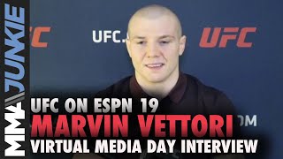 Marvin Vettori vows to 'overwhelm' Israel Adesanya in rematch | UFC on ESPN 19 full interview