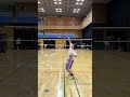 ハリガネサーブ！？フローターなのに曲がり過ぎるサーブ volleyball ハイキュー バレーボール 牛島若利 haikyuu