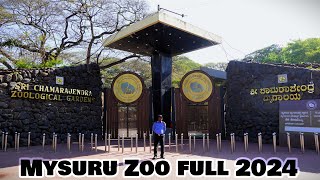 ಮೈಸೂರು ಮೃಗಾಲಯ ll Sri Chamarajendra Zoological Gardens ll Mysuru Zoo Full in 4k 2024