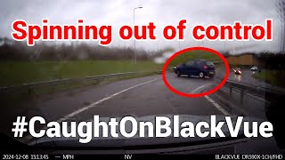 Baffling Incident on the M25 Captured by BlackVue DR590X-1CH Dash Cam #CaughtOnBlackVue