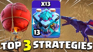 Top 3 BEST TH13 Attack Strategies Use Now in Clash of Clans