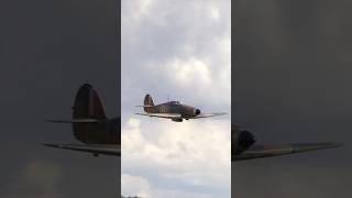 Is This Real? Giant 1/4 Scale Hawker Hurricane in Slow Mo!