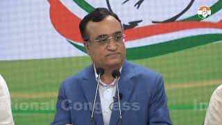 Congress to Support All Efforts Against Coronavirus: AICC Press Briefing By Ajay Maken at AICC HQ