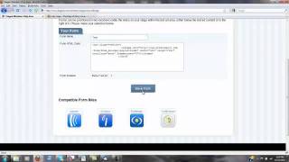 Using the Form Manager