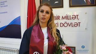 Roza Zərgərlinin Anadolu Universiteti Azərbaycan Proqramları haqqında fikirləri